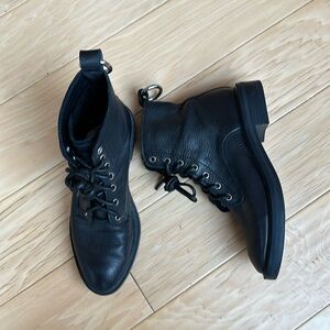 Dolce Vita Bardot lace up combat boots